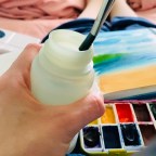 You Can Paint Anywhere-Plein Air, The Sofa, Even Bed